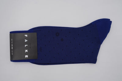 Bild von Socken 'Seasonal Blue and Stars' von 'Falke' aus 52% Viskose, 48% Polyamid