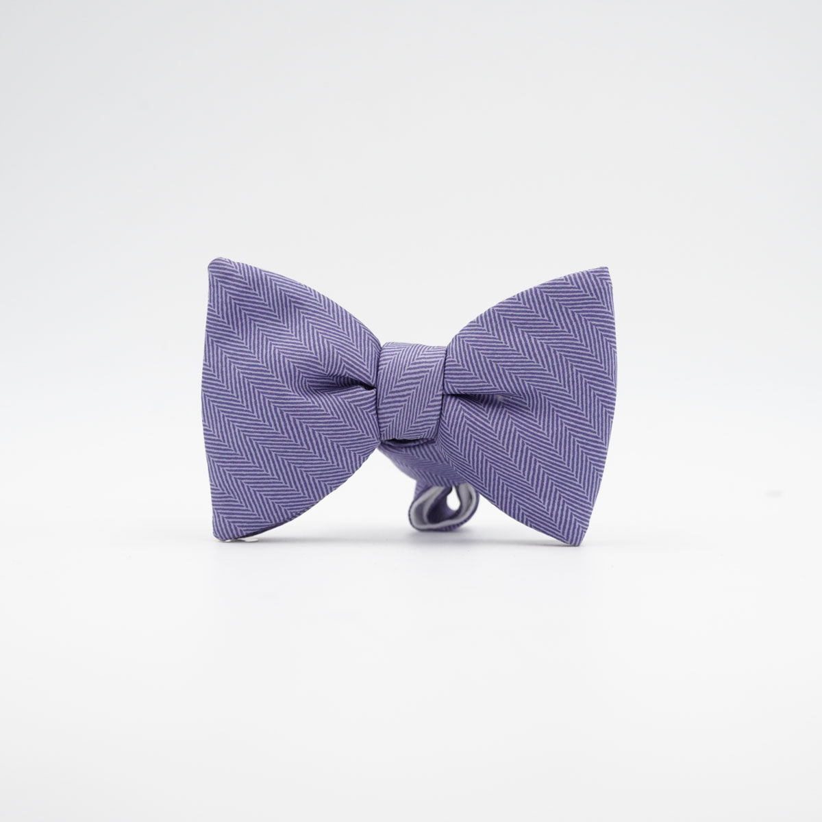 Fliege Lavanda Moderna aus Baumwolle in Violett
