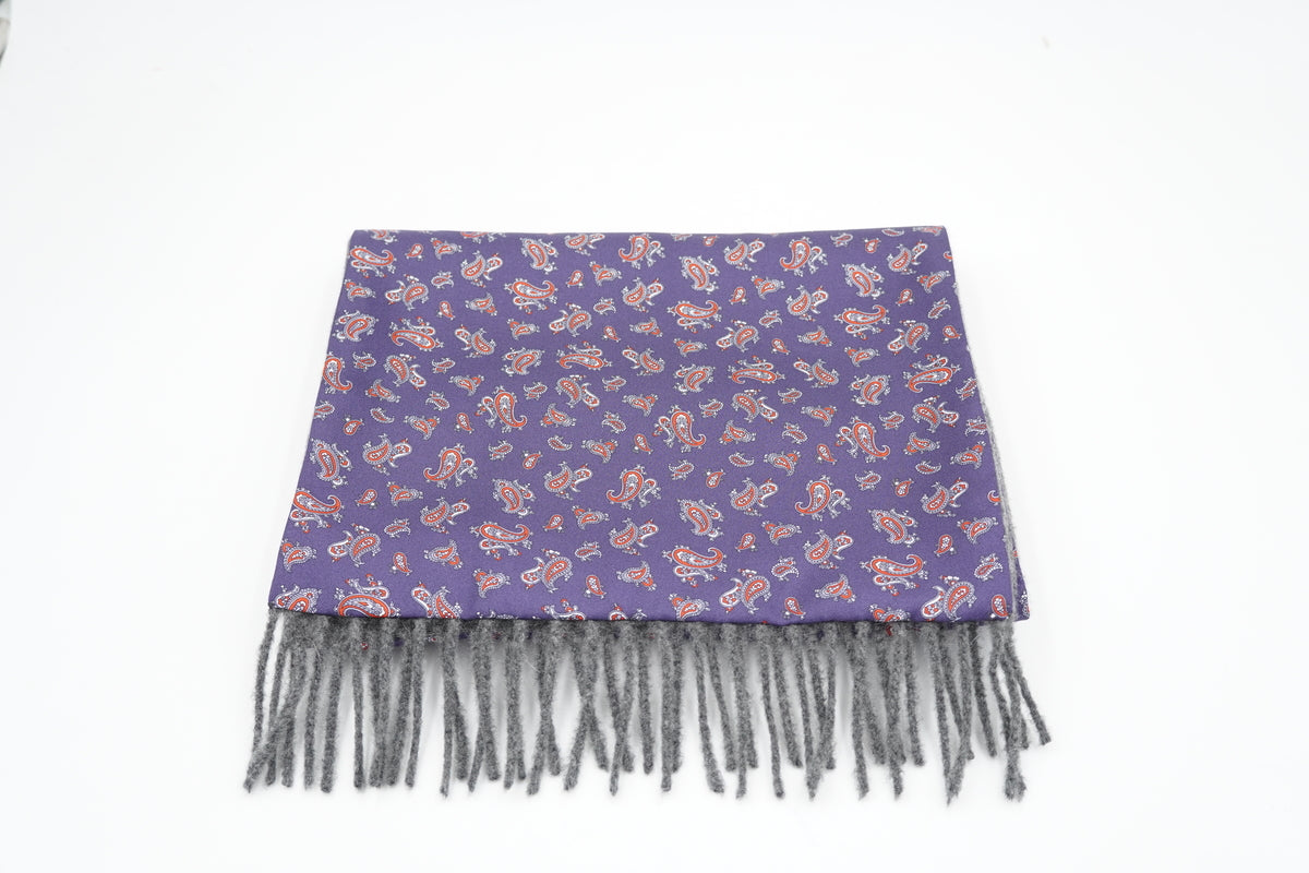 Seidenschal Paisley Sabbia Rossa in Rot