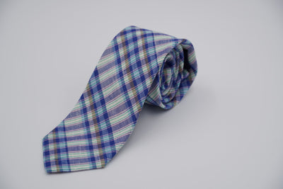Bild von Krawatte 'Airlie' aus einem Seiden-Baumwoll-Gemisch