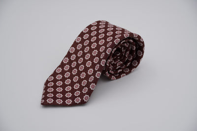 Bild von Krawatte 'Nino' aus einem Seiden-Baumwoll-Gemisch
