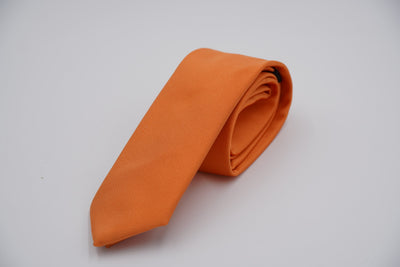 Bild von Krawatte 'Carota' aus 100% feinster gewebter Seide