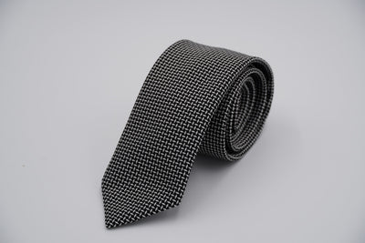 Bild von Krawatte 'Lübke' aus 100% feinster gewebter Seide