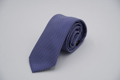 Bild von Krawatte 'Scheel' aus 100% feinster gewebter Seide