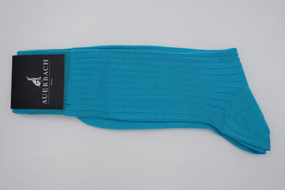 Bild von Socken 'Blau' von 'Auerbach' aus 100% Oekotex Baumwolle