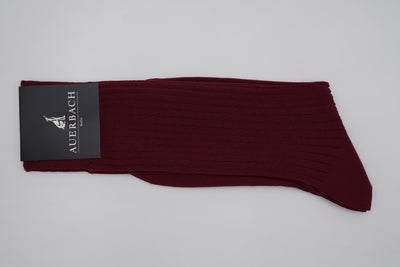 Bild von Socken 'Bordeaux' von 'Auerbach' aus 100% Oekotex Baumwolle