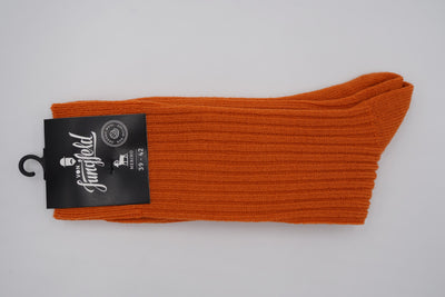 Bild von Socken 'Thrakien' von 'Von Jungfeld' aus 90% Merino Wolle, 8% Polyamid und 2% Elastan