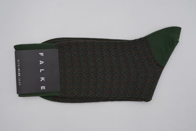 Bild von Socken 'Seasonal Forrest Green' von 'Falke' aus 81% Baumwolle, 19% Polyamid