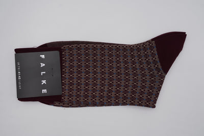 Bild von Socken 'Barolo' von 'Falke' aus 54% Baumwolle, 33% Viskose, 13% Polyamid