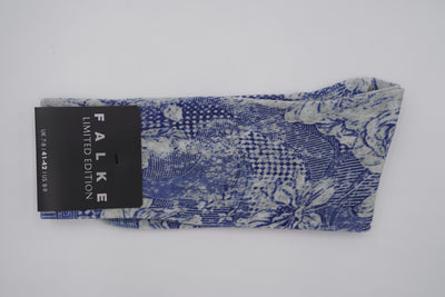 Bild von Socken 'Limited Edition Blue Art' von 'Falke' aus 73% Baumwolle, 25% Polyamid, 2% Elastan